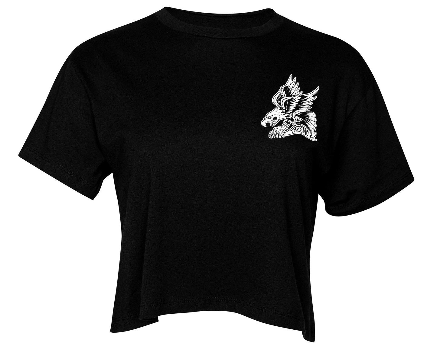 Eagle Womens Crop Top - Front