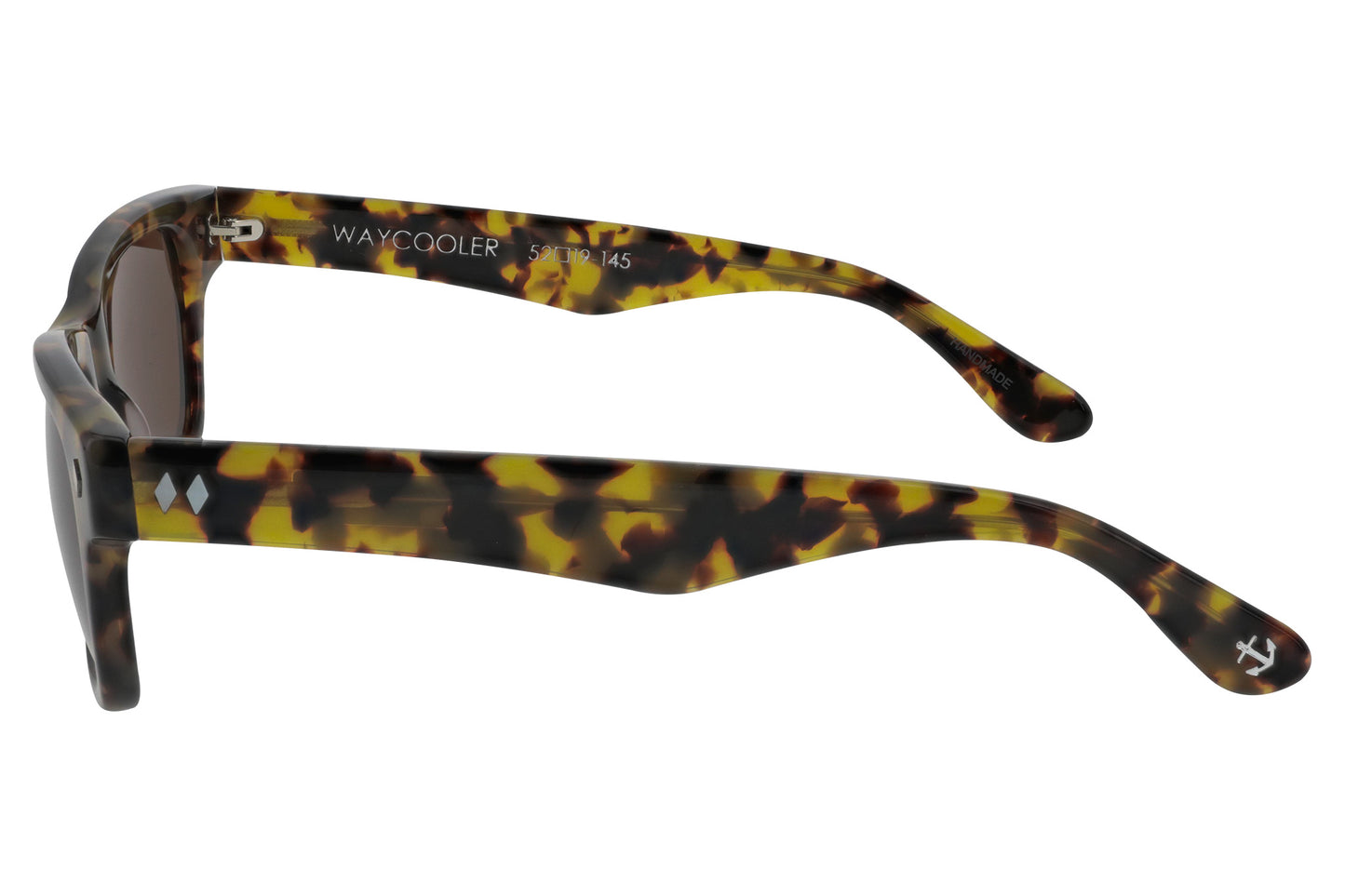 Waycooler - Blonde Tortoise Brown Lenses Side