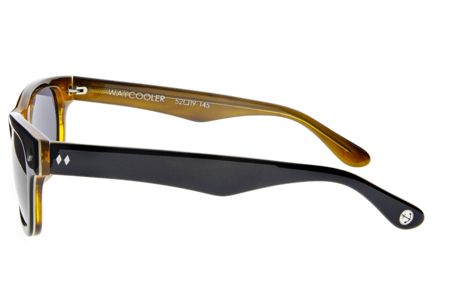 Tres Noir Waycooler Honey Tortoise Side