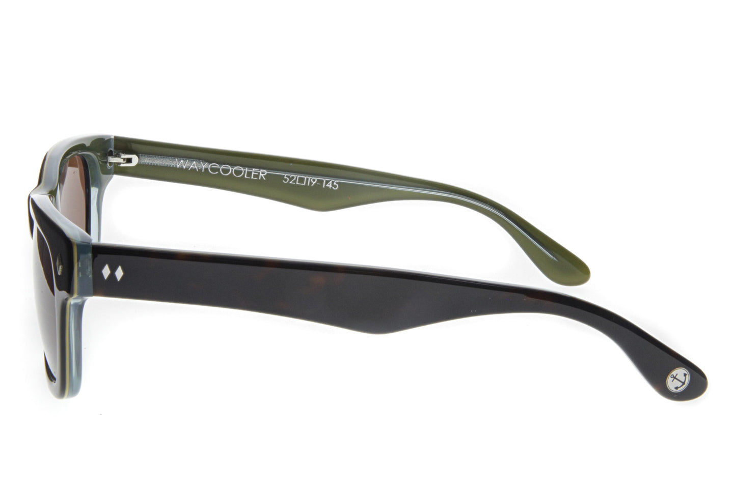 Tres Noir Waycooler Moss + Tort Side