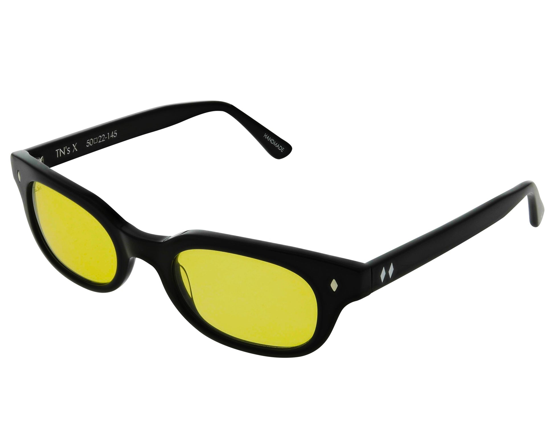 TN's X - Black - Yellow Lens - angled