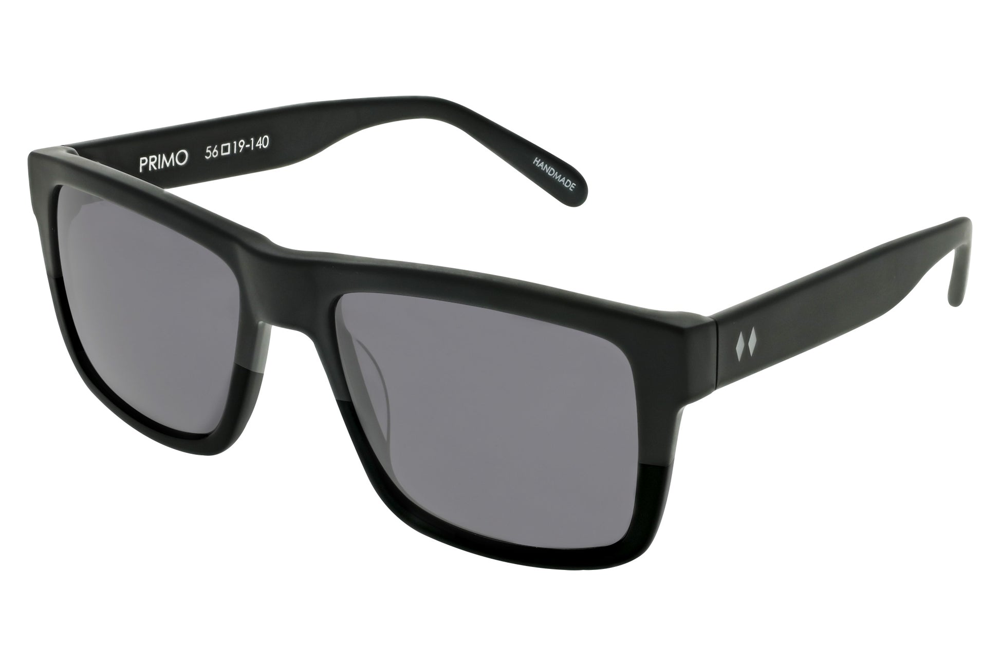 Primo Matte Black on Black - Angled