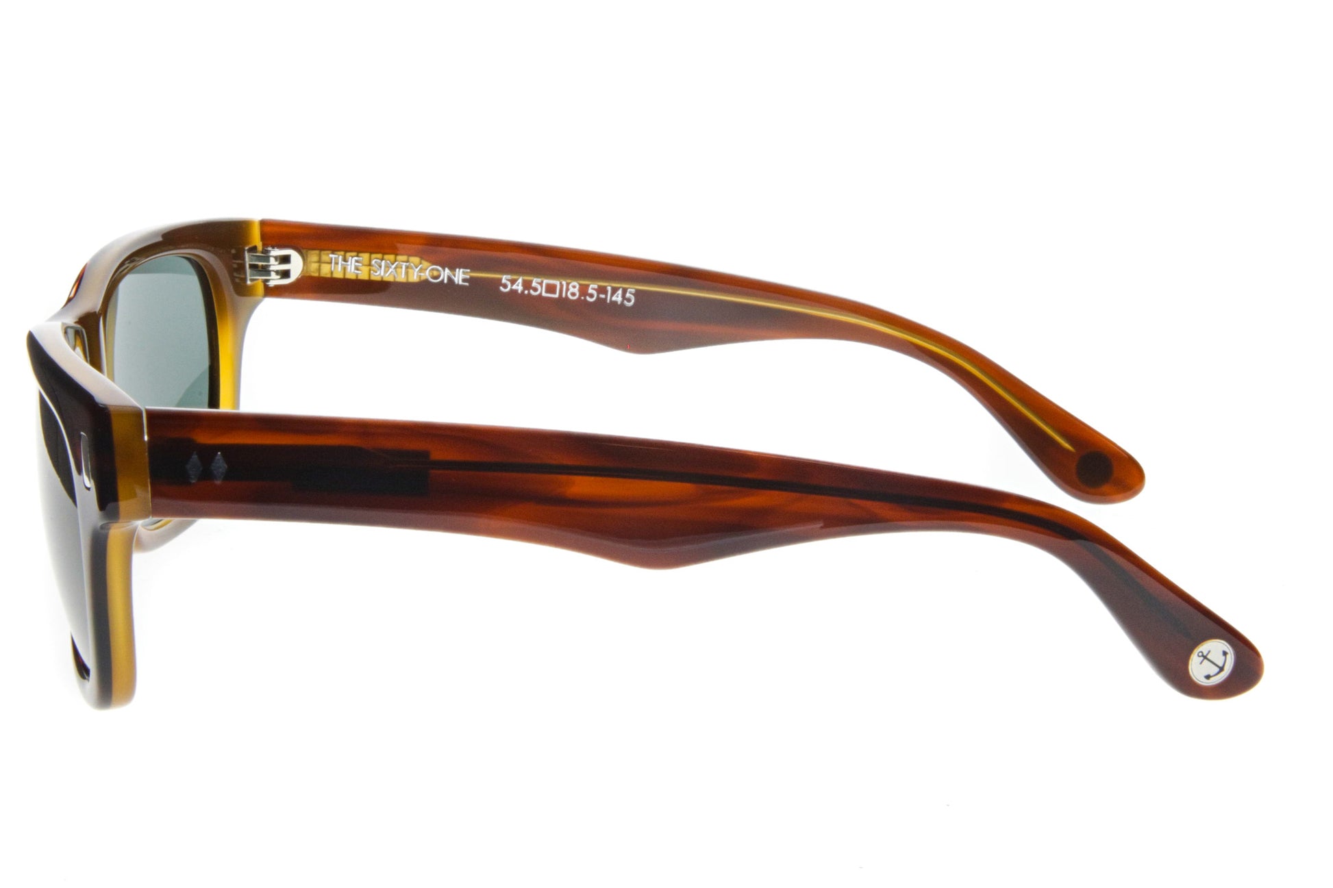 Tres Noir Sixty One Tortoise Yellow Side
